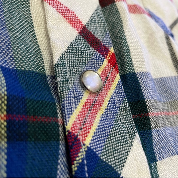Wingars Western Style Longsleve Pearl-snap Button Up Shirt Mens XL - Picture 3 of 9